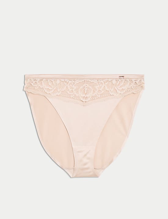 Contour High Waisted High Leg Knickers