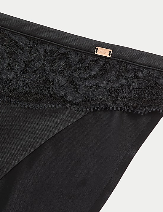 Contour High Waisted High Leg Knickers