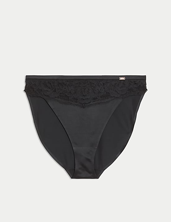 Contour High Waisted High Leg Knickers