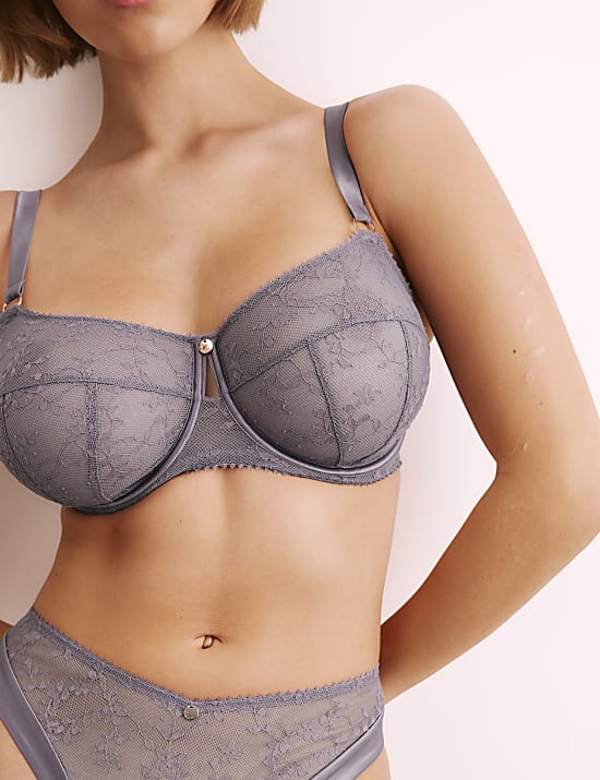 Rosa Lace Wired Balcony Bra (F-H)