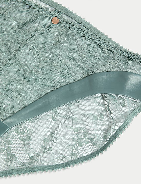 Rosa Lace High Leg Knickers