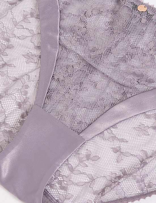 Rosa Lace High Leg Knickers