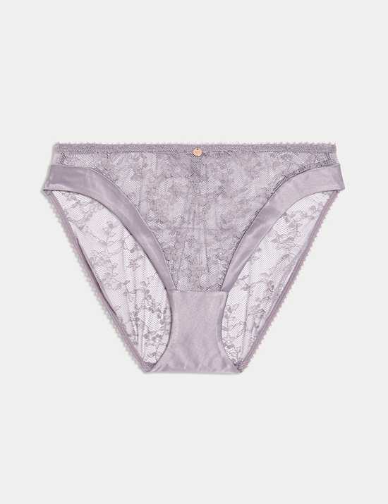 Rosa Lace High Leg Knickers