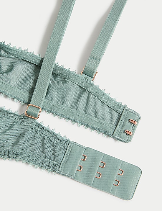 Rosa Lace Wired Plunge Bra A-E