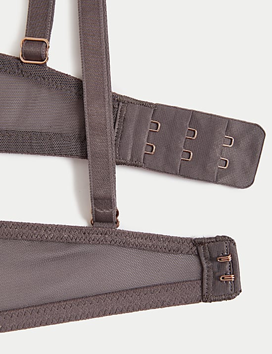 Mimosa Silk & Lace Wired Balcony Bra (A-E)