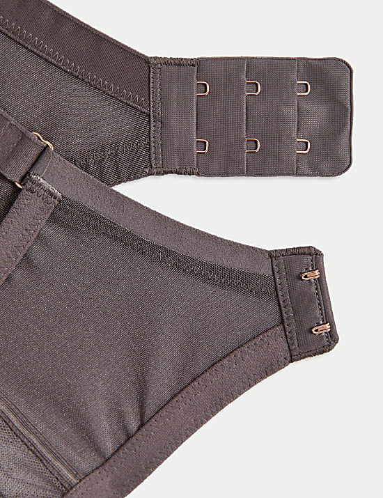 Mimosa Silk & Lace Wired Minimiser Bra (C-G)