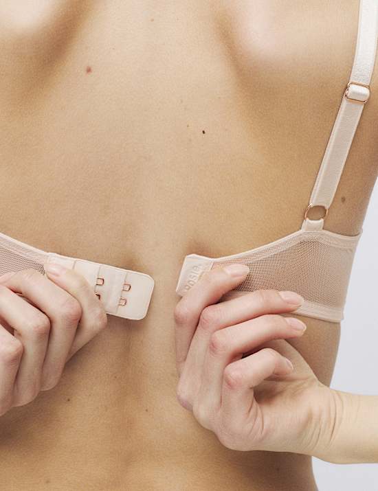 Silk & Lace Wired Full Cup Bra A-E