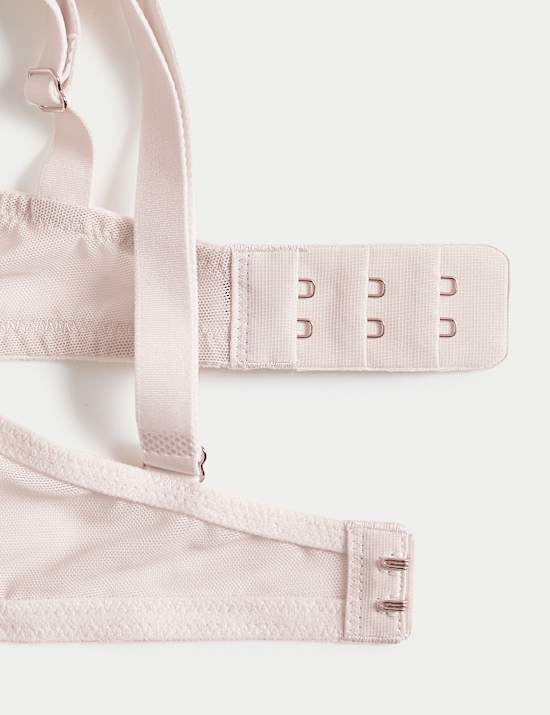 Silk & Lace Wired Full Cup Bra A-E