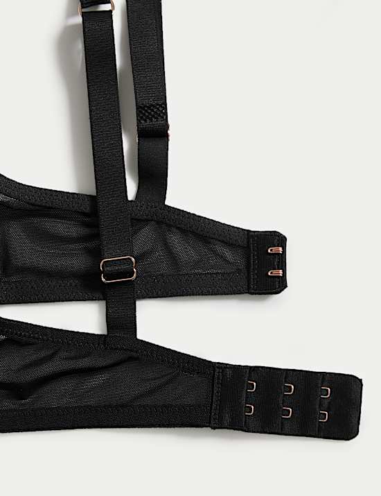 Bra Cup Penuh Berkawat Sutra & Renda A-E