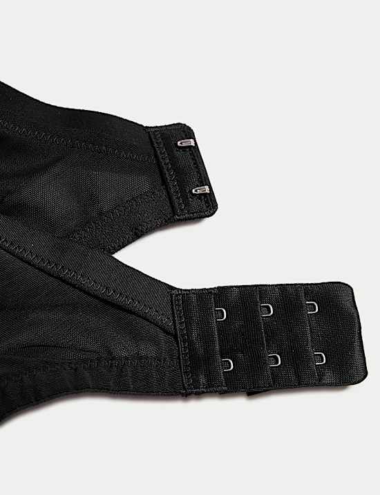 Silk & Lace Wired Minimiser Bra (C-G)