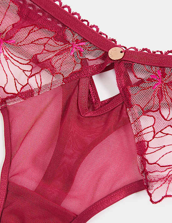 Στρινγκ με σχέδιο λουλούδι του πάθους