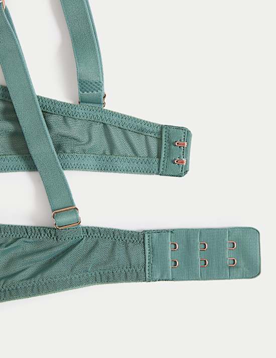 Kalina Silk & Lace Wired Full Cup Bra (A-E)