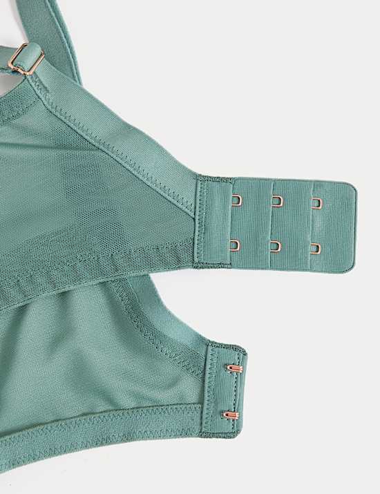 Kalina Silk & Lace Wired Minimiser Bra (C-G)