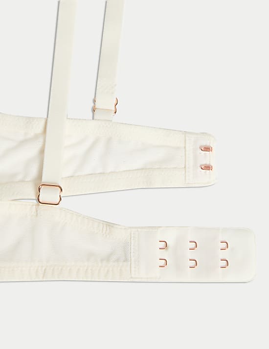 Trousseau Embroidery Wired Balcony Bra A-E