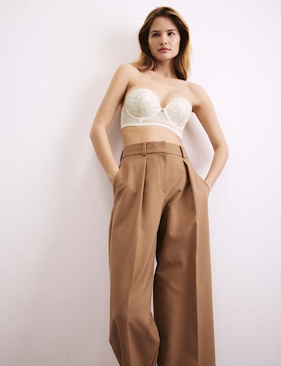 Trousseau Embroidery Wired Multiway Bra (A-E)