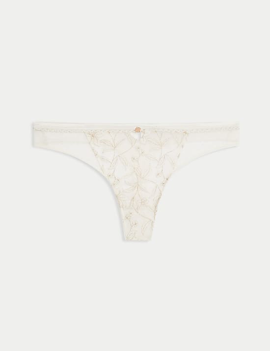 Trousseau Embroidery Thong