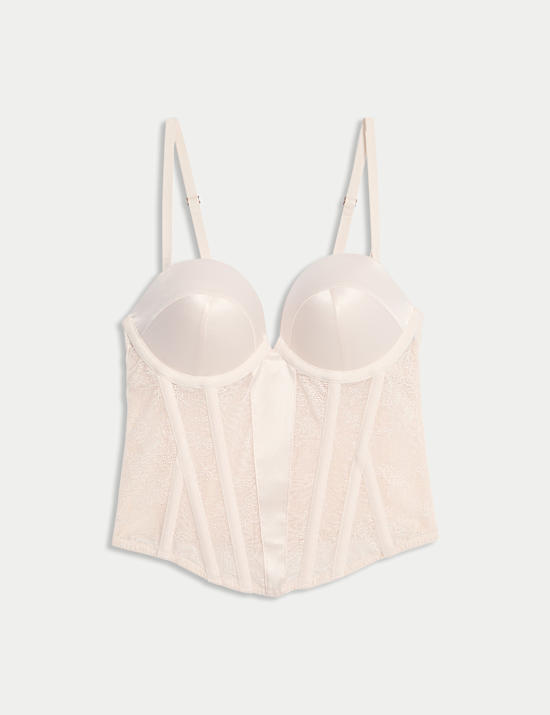 ContourWear Lace Wired Push Up Corset A-DD