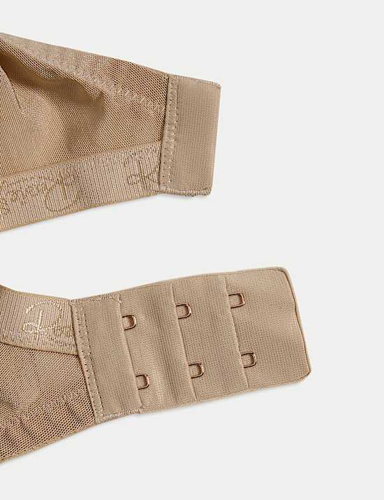 Silk & Lace Wired Balcony Bra F-H