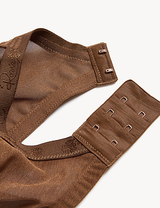 Balconette-Bügel-BH mit Seide und Spitze (F–H)