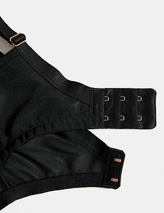 Silk & Lace Wired Minimiser Bra