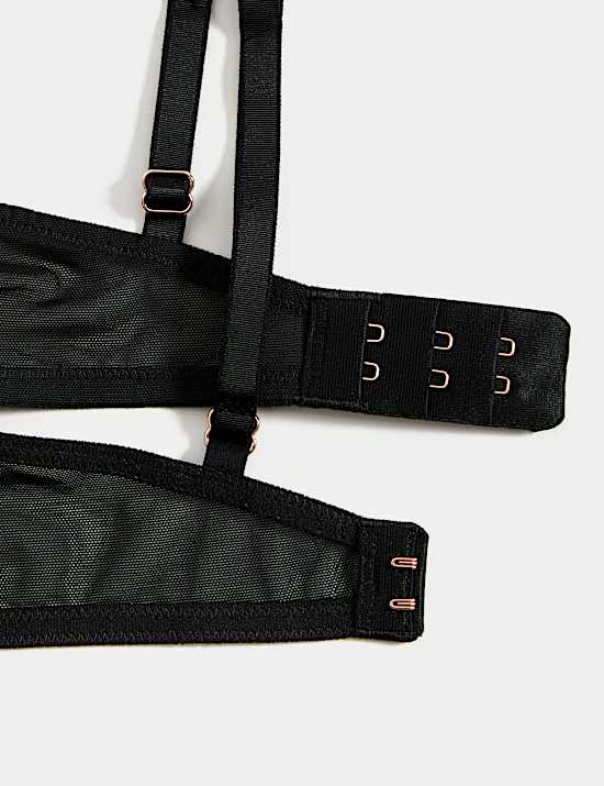 Silk & Lace Wired Plunge Bra A-E