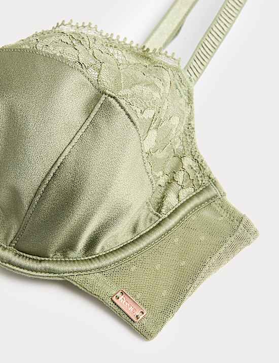 Silk Wired Balcony Bra (A-E)