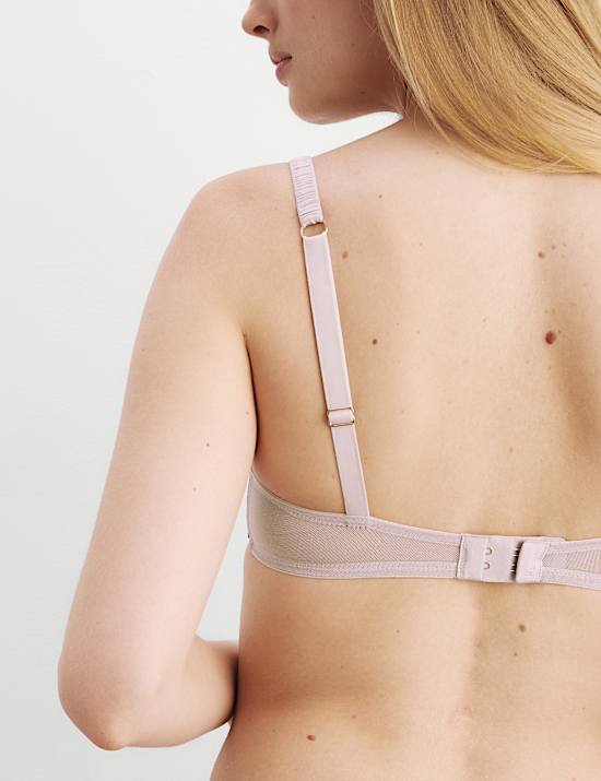 Senna Silk & Lace Wired Full Cup Bra A-E