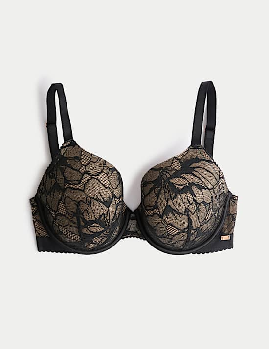 LaceWear Wired Plunge Bra (F-H)
