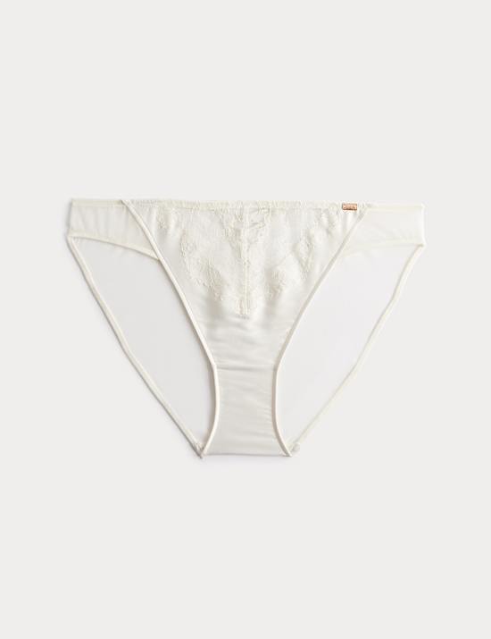 Forget Me Not Lace High Leg Knickers