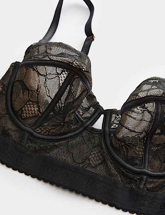 LaceWear Wired Longline Balcony Bra (A-E)
