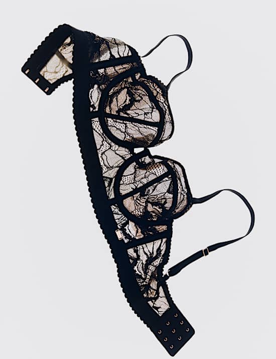 LaceWear Wired Longline Balcony Bra (A-E)