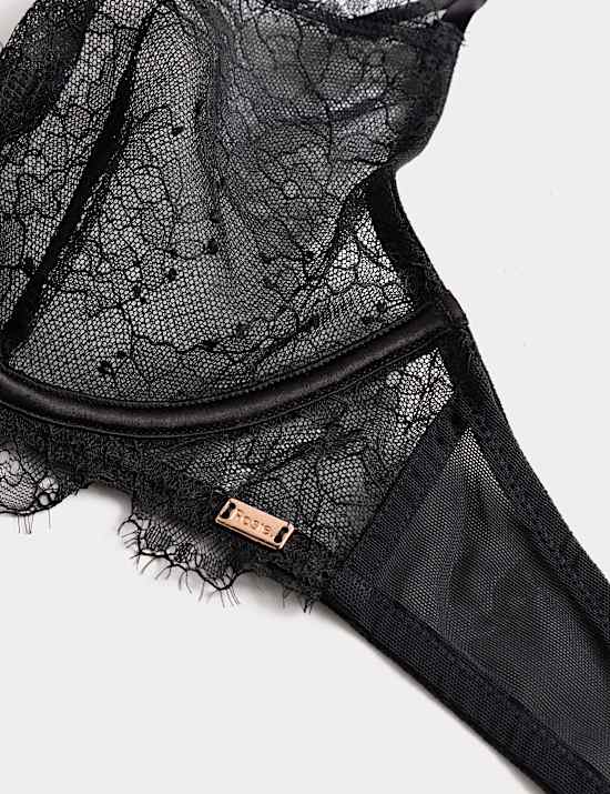 Forget Me Not Lace Wired Plunge Bra