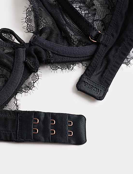 Forget Me Not Lace Wired Plunge Bra