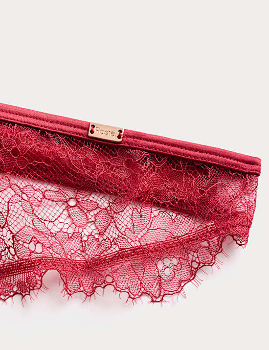 Forget Me Not Lace Thong