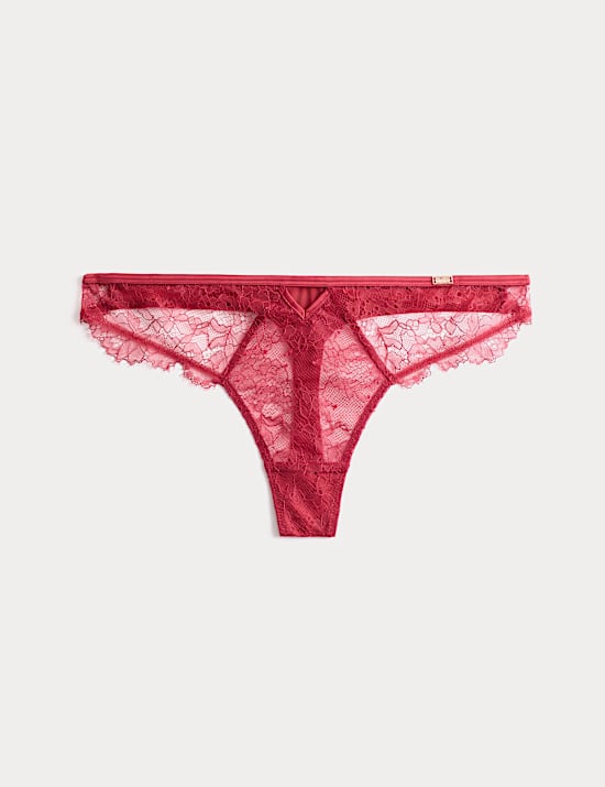 Forget Me Not Lace Thong