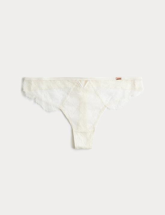 Forget Me Not Lace Thong