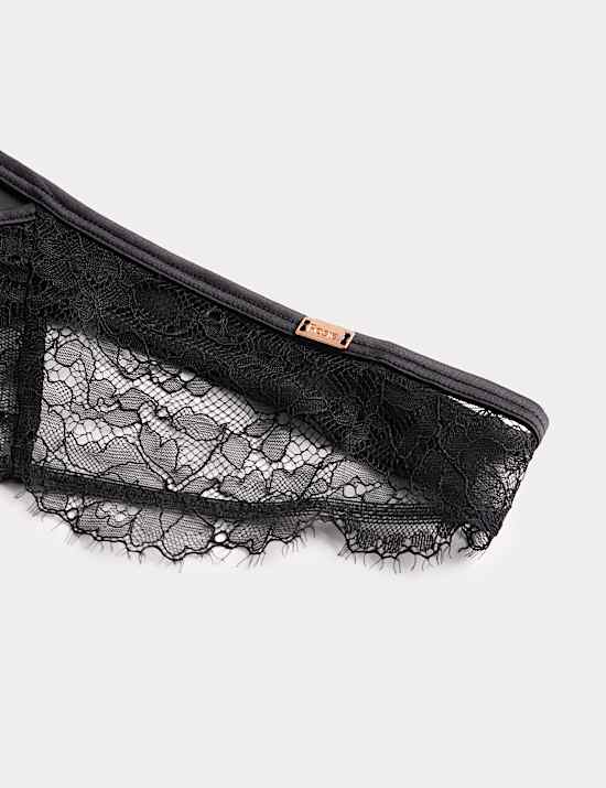 Forget Me Not Lace Thong