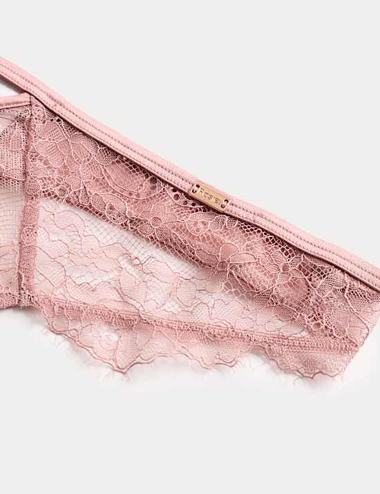 Forget Me Not Lace Thong