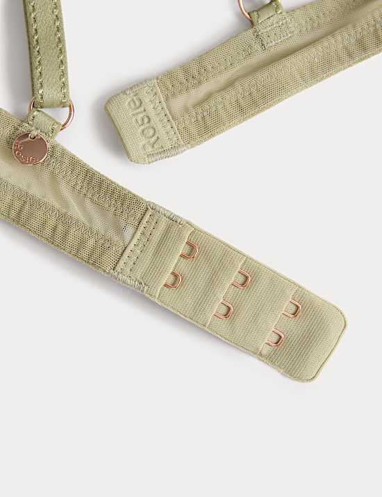 Ianthe Embroidered Non Wired Bralette (A-E)