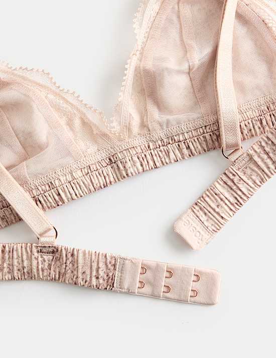 Rosalie Silk & Lace Non Wired Bralette (A-E)