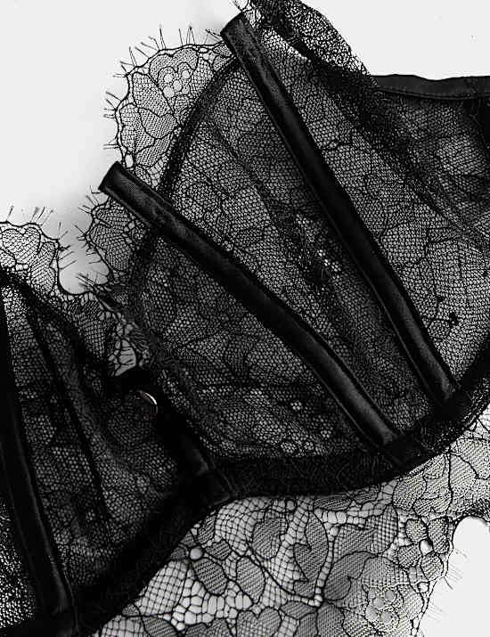 Liana Lace Wired Plunge Cami Bra (A-E)