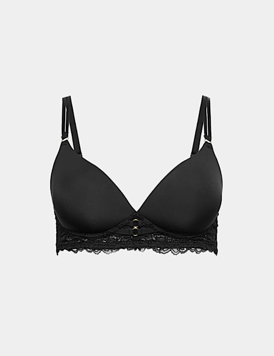 Sabine Lace Non Wired Plunge Bra A-E