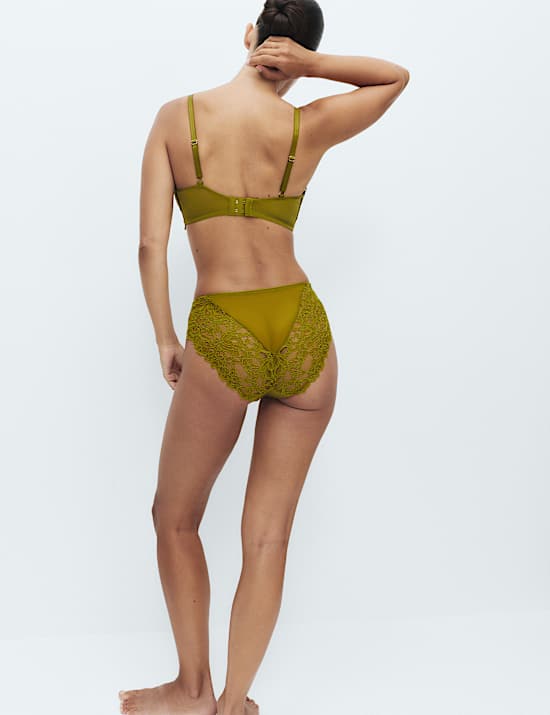 Sabine Lace Non Wired Plunge Bra A-E