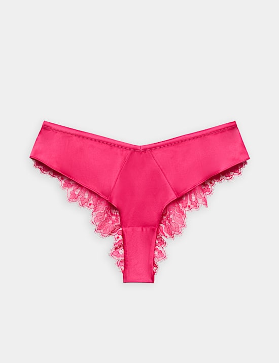 Margot Lace & Satin Frenchie Knickers