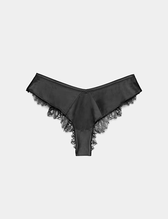 Margot Lace & Satin Frenchie Knickers