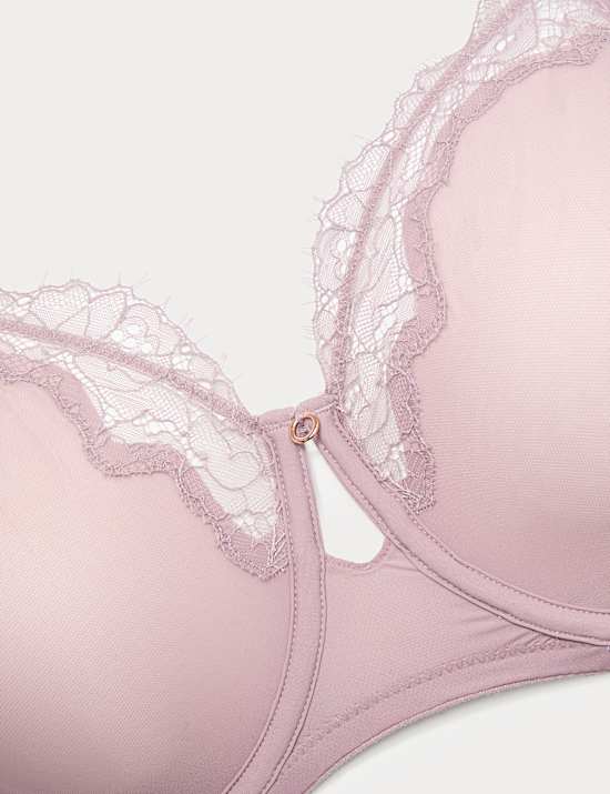 Balconette-bh met kant en beugel, model Nolana (F-H)