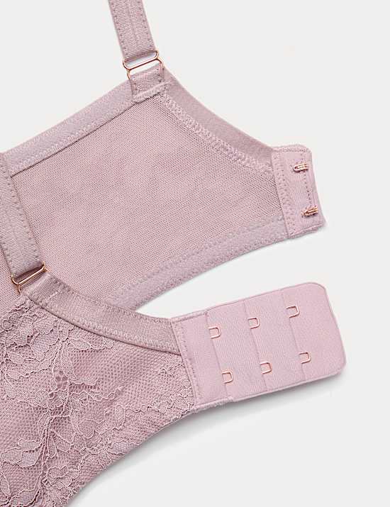 Balconette-bh met kant en beugel, model Nolana (F-H)