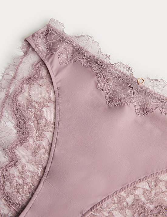 Nolana Lace High Leg Knickers