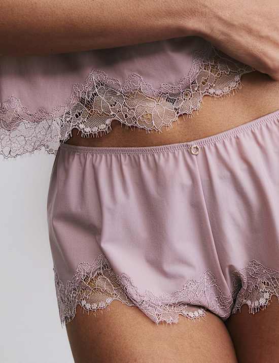 Culotte flottante Nolana en dentelle