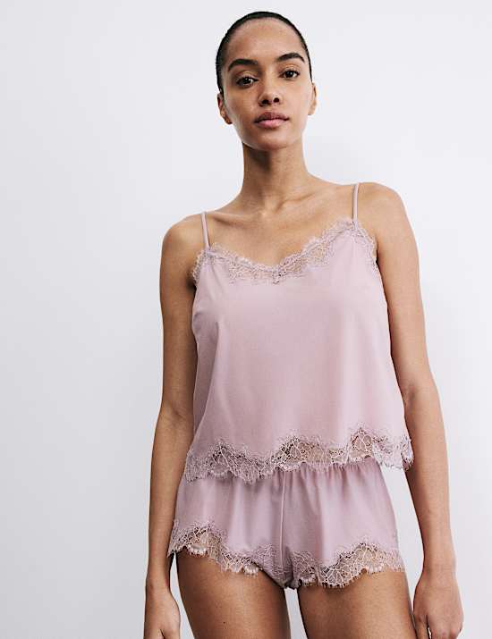 Culotte flottante Nolana en dentelle